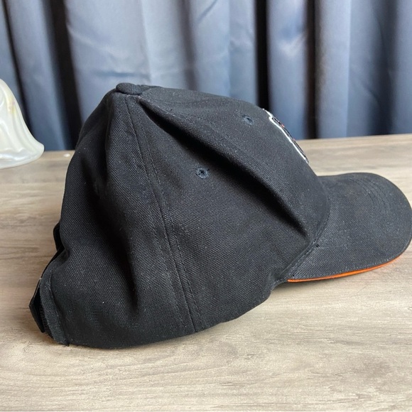 Cincinnati Bengals Logo Reebok NFL Authentic Blue Hat Cap Adj - Picture 4 of 7